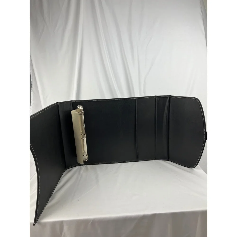Provo Craft Scrapbook Album Handbag Styled 12x12 Raven Black 3-Ring Binder NWOT
